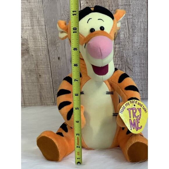 Vintage 1999 Authentic Disney Mattel Plush Taking Tigger Doll 2899AY Tested. - Picture 12 of 13